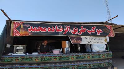 تصاویری از عشق و دلدادگی اهالی روستای ده محمد به امام حسین (ع) با برپایی موکب + عکس