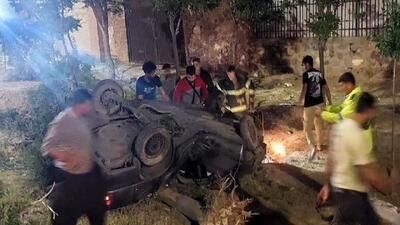 ۶ کشته و مصدوم در حادثه رانندگی محور بستان‌آباد – تبریز