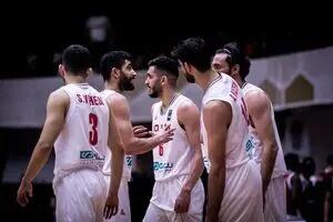 پیروزی باورنکردنی بسکتبال ایران مقابل چین تایپه