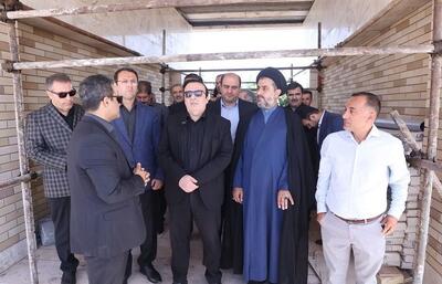 بازدید استاندار از مجتمع خدمات رفاهی در حال ساخت در آزادراه قزوین - رشت