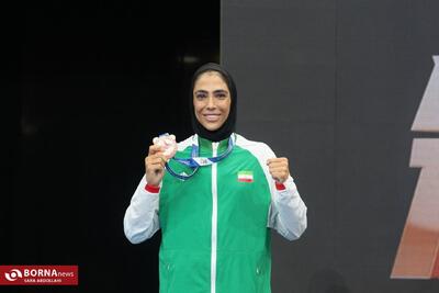 عکس/ چنگدو ۲۰۲۵؛ مدال برنز سهیلا منصوریان در ووشو