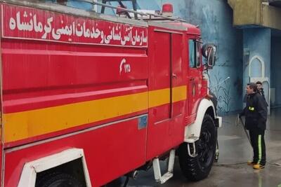 استقرار آتش‌نشانان کرمانشاه در مرز خسروی تا پایان بازگشت زائران اربعین