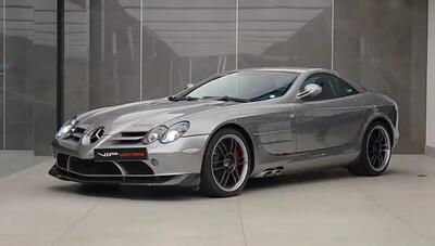مرسدس SLR مک‌لارن 722 در دبی؛ پادشاه سرعت در خیابان‌(فیلم)