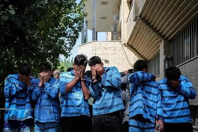انهدام باند خطرناک اراذل مسلح با ۷ سابقه شرارت در شرق تهران (فیلم)