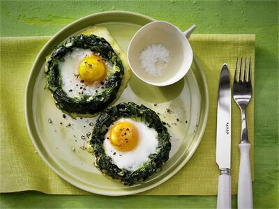 طرز تهیه نرگسی اسفناج؛ غذای سالم و مقوی