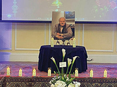 برپایی مراسم یادبود استاد فرشچیان در آمریکا