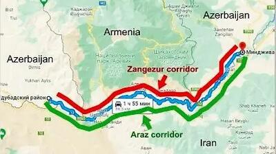 محور سیبرنیک «زنگزور»  تهدید یا فرصت؟