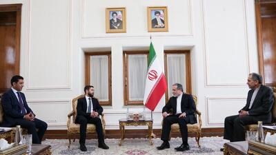 دیدار معاون وزیر خارجه ارمنستان با عراقچی