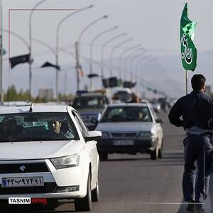 وضعیت ترافیک مرزهای زمینی اربعین