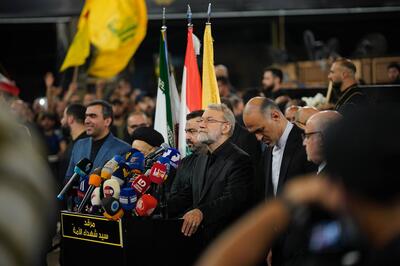 لاریجانی: حزب‌الله زنده و پایدار است