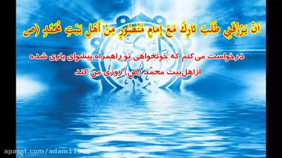 کلیپ زیارت عاشورا با متن و صدای استاد فرهمند