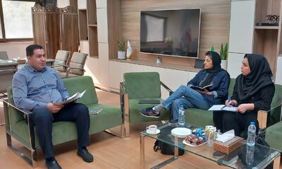 دیدار سرمربی و مدیر تیم ملی فوتسال زنان با رئیس کاروان بازی‌های کشورهای اسلامی - پارس فوتبال