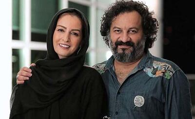 عکس زیرخاکی از مهراب قاسم‌خانی و شقایق دهقان در پشت‌صحنه ساختمان پزشکان