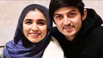 عکس / پوشش جذاب همسر سردار آزمون در مراسم کسب توپ طلای امارات توسط شوهرش