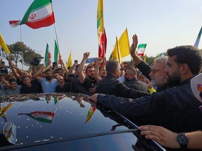 توییت سفارت ایران درباره استقبال گرم لبنانی‌ها از لاریجانی