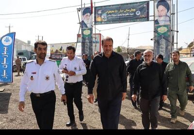 بازدید فرمانده سپاه کردستان از بیمارستان مرز باشماق+تصاویر - تسنیم