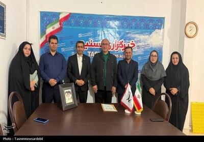 حضور مدیرعامل شرکت توزیع نیروی برق استان اردبیل در نمایندگی خبرگزاری تسنیم- عکس صفحه استان تسنیم | Tasnim