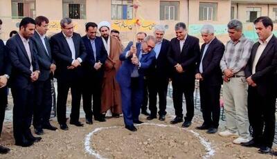 کلنگ‌زنی ۳۹ کلاس درس در شهرستان بویراحمد