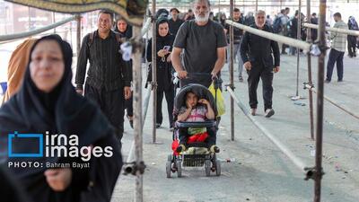 سردار رادان در مرز مهران: ۷۵ درصد زائران اربعین به کشور بازگشته‌اند