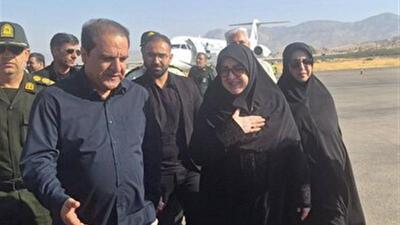 سخنگوی دولت وارد ایلام شد