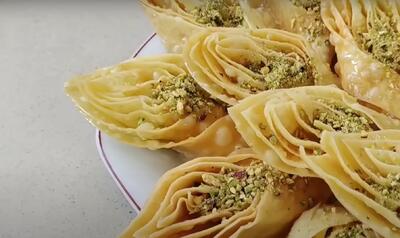  تهیه بغلاوه ترکی اصل / بغلاوه ترکی با روشی آسان