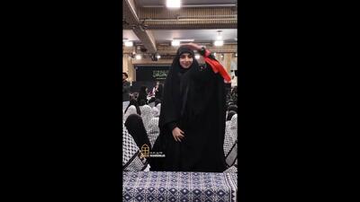 خط‌ونشان دانشجویان حاضر در بیت رهبری برای اسرائیل +ویدیو