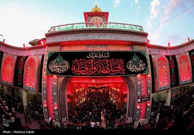 تصاویر: حرم مطهر امام حسین (ع) در شب اربعین