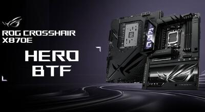 ایسوس از مادربرد جدید ROG Crosshair X870E HERO BTF پرده‌برداری کرد