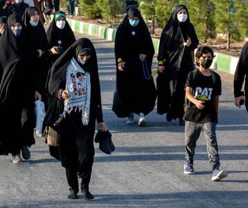 آغاز مراسم راهپیمایی جاماندگان اربعین در تهران