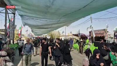 موج بازگشت زائرین از مرز مهران + فیلم