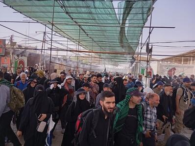 تردد از مرز مهران به بیش از ۲ میلیون نفر رسید