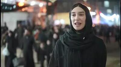 توضیحات مبینا نعمت‌زاده از نذرش برای حضور در پیاده‌روی اربعین