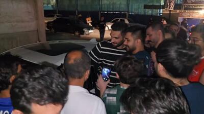 سلفی گرفتن هواداران استقلال با آزادی، گودرزی، آقاسی، سحرخیزان