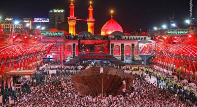 عزاداری دسته بنی عامر در شب اربعین در بین‌الحرمین | جهان نیوز