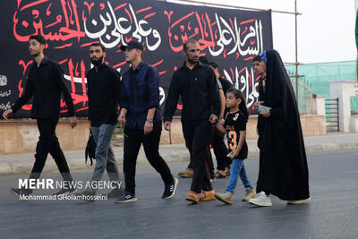 اربعین دلدادگان حسینی در ۵۵ نقطه از استان سمنان برگزار شد