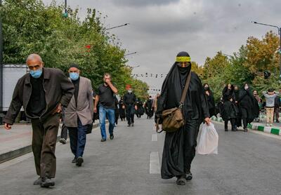 پیاده‌روی دلدادگان حسینی در الوند