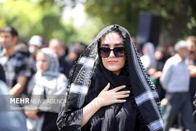 راهپیمایی جاماندگان اربعین در نوشهر