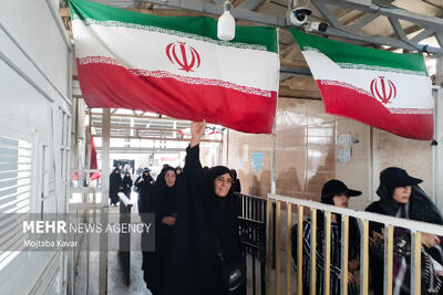 تردد زوار اربعین حسینی در مرز مهران