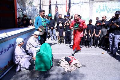 نمایش تعزیه خوانی در آئین دلدادگان حسینی سنندج
