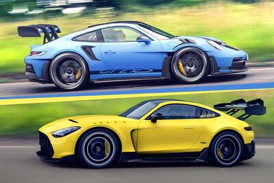 پورشه 911 GT2 RS و مرسدس AMG بلک سریز جدید برای نبردی تازه آماده می‌شوند - پدال