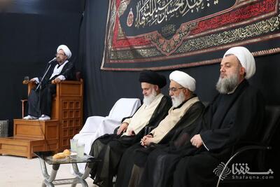 گزارش تصویری: مراسم سوگواری اربعین حسینی در دفتر حضرت آیت الله نوری همدانی | شفقنا، آخرین اخبار ایران و جهان