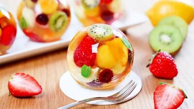 آموزش آشپزی؛ طرز تهیه ژله رژیمی بدون قند خانگی آسون و خوشمزه