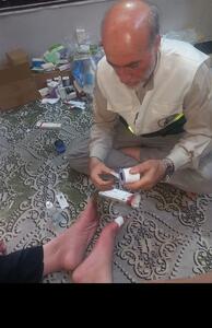 خدمت‌رسانی موکب درمانی لرستان در کربلا و نجف- عکس صفحه استان تسنیم | Tasnim