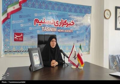 حضور پروانه رضاقلی‌زاده، مدیرکل کتابخانه‌های عمومی اردبیل در نمایندگی خبرگزاری تسنیم- عکس صفحه استان تسنیم | Tasnim