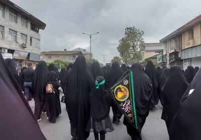 پیاده‌روی اربعین در گیلان؛ نیابت از شهدا تا حمایت از کودکان غزه - تسنیم