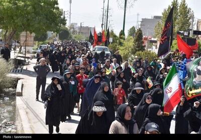 راهپیمایی باشکوه جاماندگان اربعین در کهگیلویه و بویراحمد- عکس صفحه استان تسنیم | Tasnim