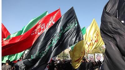نمایی از شور و حال حسینی اهری‌ها در مراسم جاماندگان اربعین + فیلم