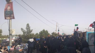 راهپیمایی باشکوه دلدادگان اربعین در قم؛ تجلی عشق به امام حسین(ع) و حمایت از جبهه مقاومت