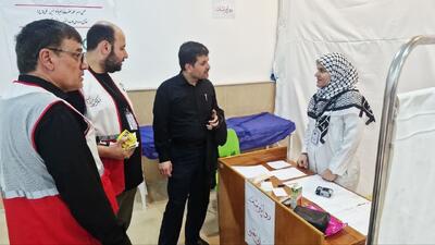ارائه بیش از ۶۷ هزار خدمت به زوار حسینی توسط درمانگاه جمعیت هلال احمر گیلان در نجف اشرف+ عکس