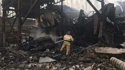 انفجار مرگبار کارخانه باروت در روسیه